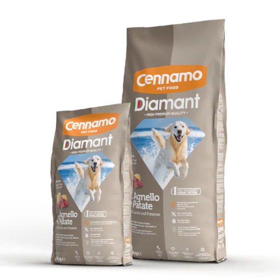 Diamant Adult All Breeds Kuzu & Patates Köpek Maması 15 Kg