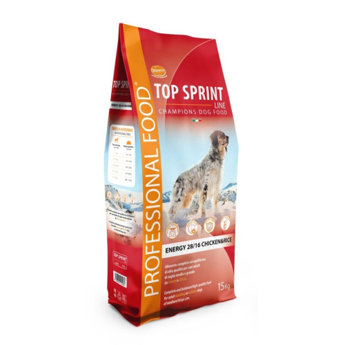 TOP SPRINT Energy 28/16 Chicken&Rice 15 kg