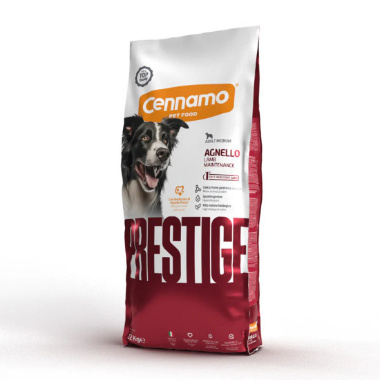 PRESTİGE KUZU ETLİ YETİŞKİN KÖPEK MAMASI 12 KG