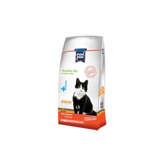 PAW PAW BALIKLI YETİŞKİN KEDİ MAMASI 15 Kg