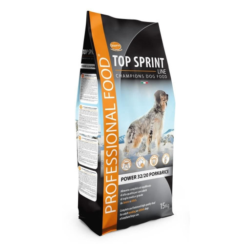 TOP SPRİNT POWER PORK&RİCE KÖPEK MAMASI 15 KG